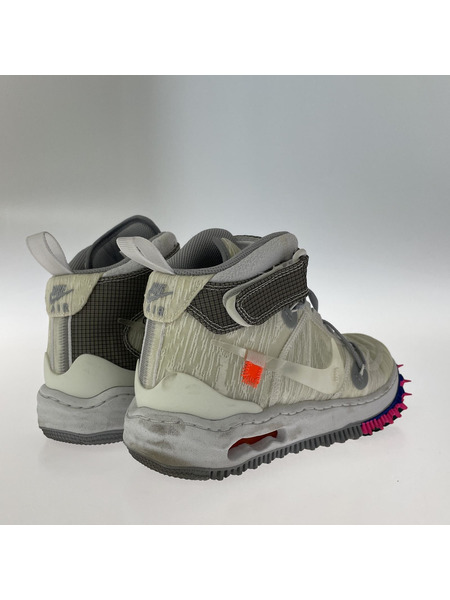 OFF-WHITE スニーカー ×NIKE Air Force 1 Mid White25.5cm