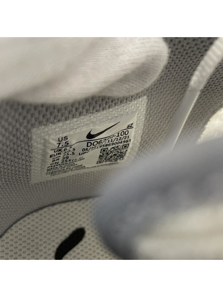 OFF-WHITE スニーカー ×NIKE Air Force 1 Mid White25.5cm