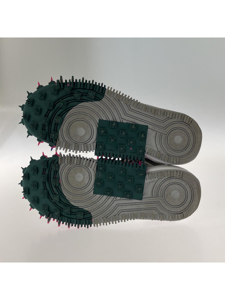 OFF-WHITE スニーカー ×NIKE Air Force 1 Mid White25.5cm