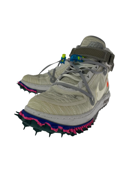 OFF-WHITE スニーカー ×NIKE Air Force 1 Mid White25.5cm