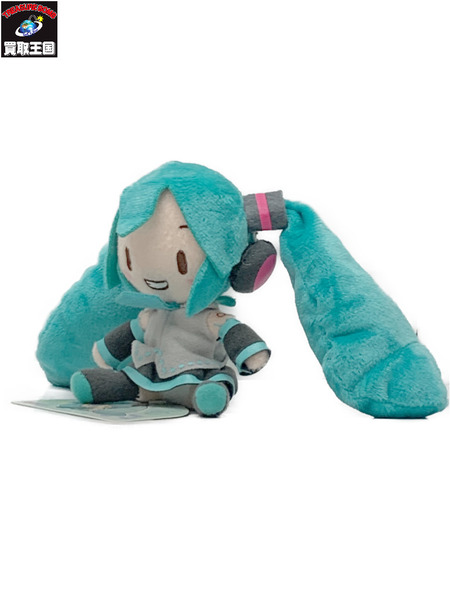 初音ミクシリーズ　ふわふわキーチェーンマスコット 初音ミク (にっこり) タグ付き ボーカロイド VOCALOID ボカロ はつねみく