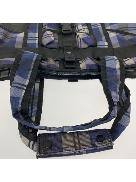 DIESEL ショルダーバッグ 2way チェック