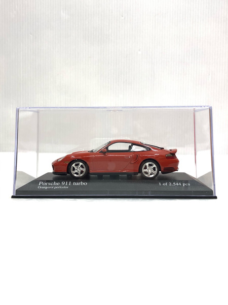 ミニチャンプス 1/43 ポルシェ 911 ターボ 1999 オレンジメタリック[値下]