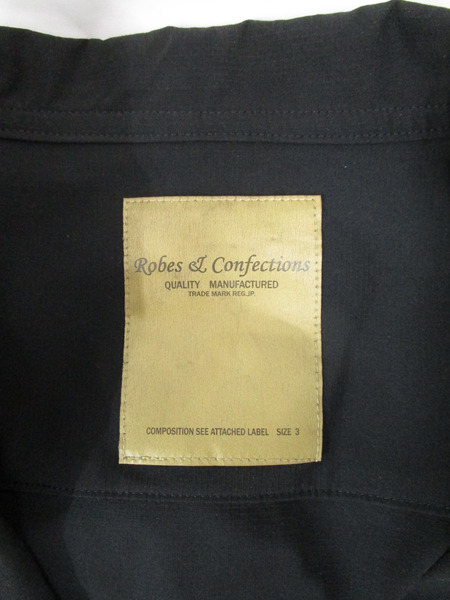 ROBES＆CONFECTIONS ｼｬﾂｼﾞｬｹｯﾄ CRC-B03-502 黒 (3)[値下]