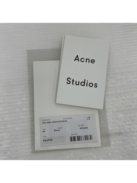 Acne Studios パンツ Twill Trouser 44 ブラック