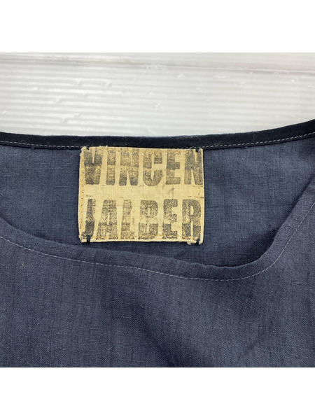 長袖ワンピース VINCENT JALBERT/リネンワンピース