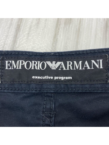 EMPORIO ARMANI パンツ スキニー ブラック
