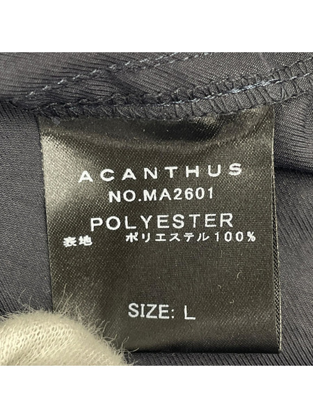 muta×ACANTHUS ミリタリーシャツジャケット 紺