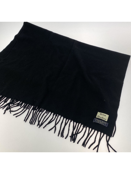 Acne Studios ソノ他 VIRGIN WOOL マフラー 黒｜商品番号