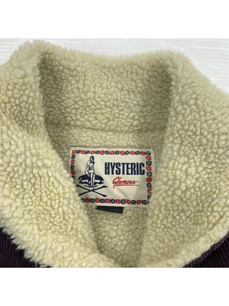 HYSTERIC GLAMOUR ジャケット 裏ボア コーデュロイジャケット