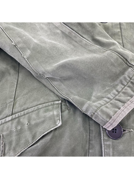 ミリタリージャケット ユーロビンテージ フィールドジャケット カーキ