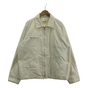 MM6 24SS ダメージ加工 シップブルゾン 48 ホワイト SH0AM0004