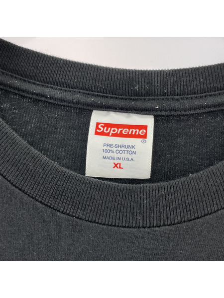 Supreme 半袖Tシャツ・カットソー 2023SS CROWN TEE BLACK SIZE:XL[値下]