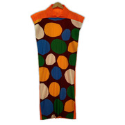 PLEATS PLEASE ノースリーブワンピース ドット柄 ノースリーブワンピース (3)