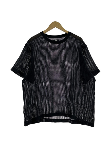 STUSSY S/S メッシュカットソー sizeL[値下]