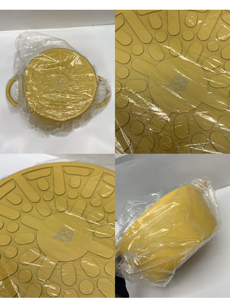 栗原はるみ うまみ鍋22cm マスタード HCXX1313-13F1 外箱開封 未使用品 両手鍋 無水鍋 キッチン用品 調理器具 調理道具