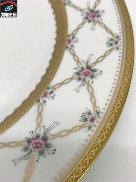 FABERGE　ローズトレリス　ディナープレート2枚セット[値下]
