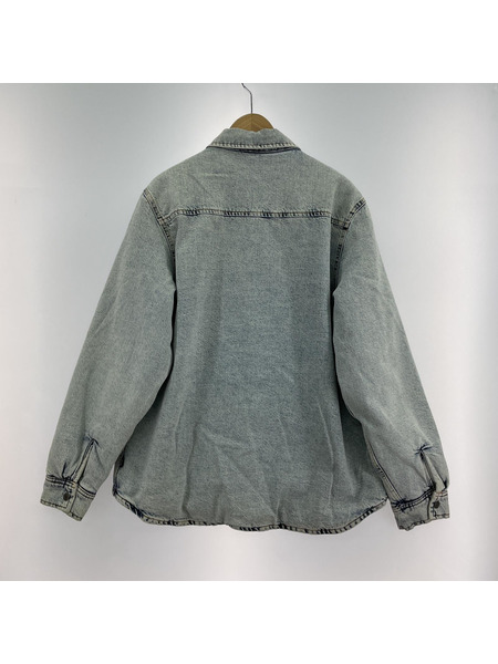STUSSY デニムジャケット SHERPA LINED DENIM SHIRT (M)