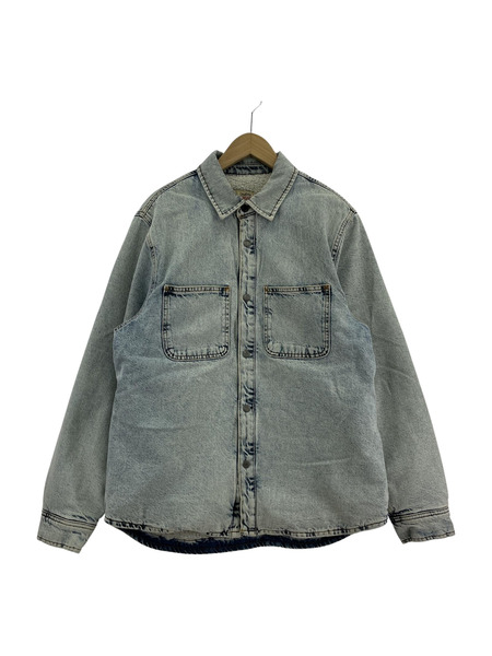 STUSSY デニムジャケット SHERPA LINED DENIM SHIRT (M)