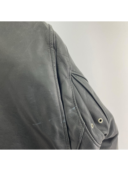 schott レザージャケット 1299 バイカータグ ダブルライダースジャケット (42)