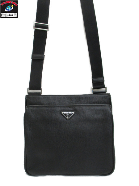 PRADA/BANDOLIERA VITELLO CITY/レザーショルダーバッグ/2VH019｜商品