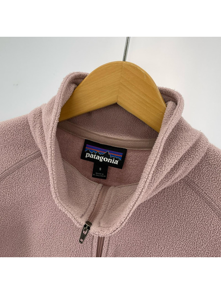 patagonia ハーフジップフリース/ピンク/S[値下]