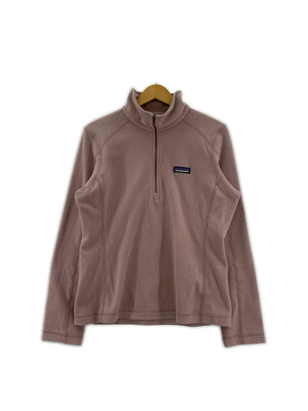 patagonia ハーフジップフリース/ピンク/S[値下]