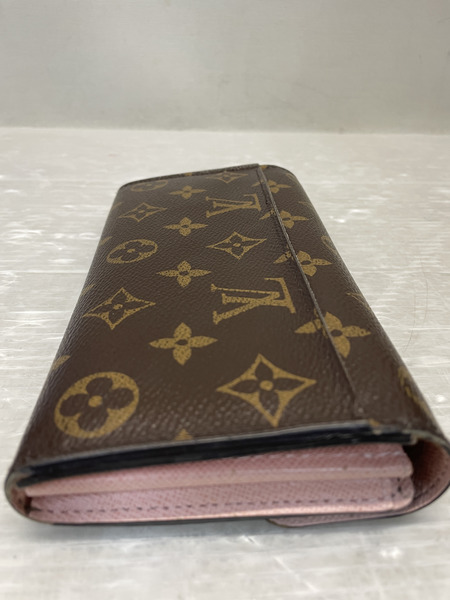 LOUIS VUITTON ポルトフォイユ サラ ローズバレリーヌ　 M62235 MI3169