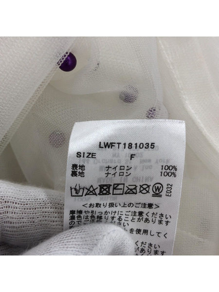 Lily Brown メタルパール付キチュールトップス[値下]