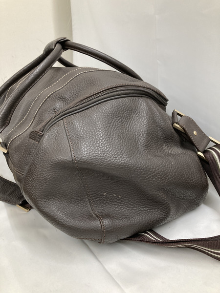 dunhill/レザーボストンバッグ/BRN[値下]