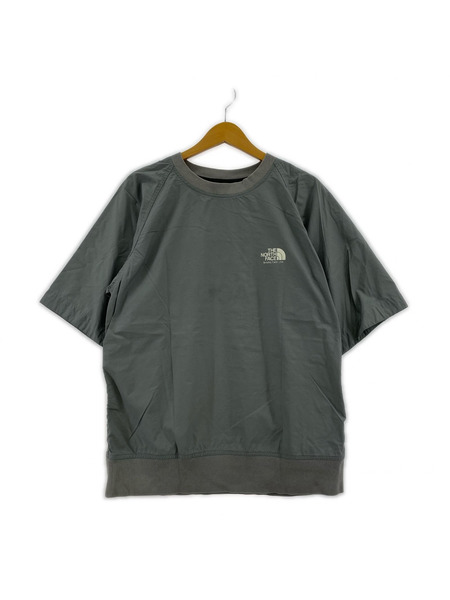 THE NORTH FACE 半袖Tシャツ・カットソー H/S CREW NECK TEE(M)グレー