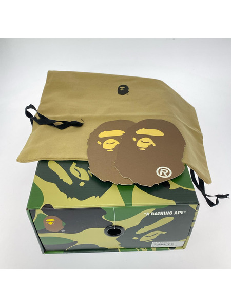 A BATHING APE 25AW BAPE STA LOW WHITE 30.0cm