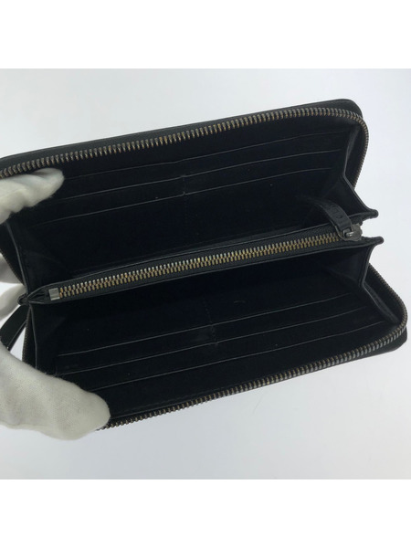 EMPORIO ARMANI 長財布 ZIP ROUND WALLET