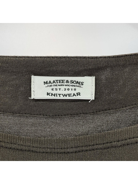 MAATEE&SONS 長袖Tシャツ・カットソー 24SSBOAT LONG SLEEVE (2)[値下]