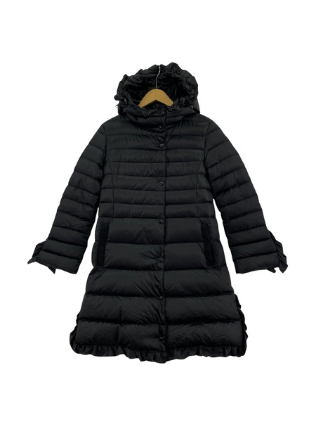 LANVIN ダウンジャケット フリルダウンコート (1)BLK