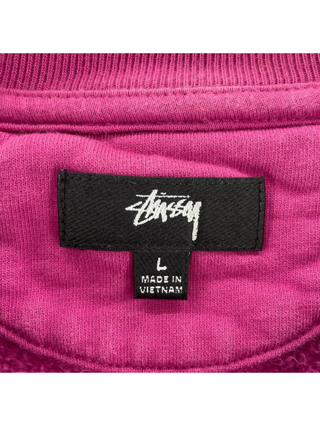 STUSSY Ss-Link Fleece Vest 118518 ピンク (L)[値下]