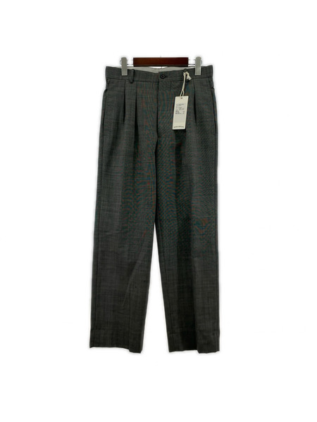 MAATEE&SONS 25ss FOREVER SLACKS 永遠スラックス 1 グレー MT5103-0203A