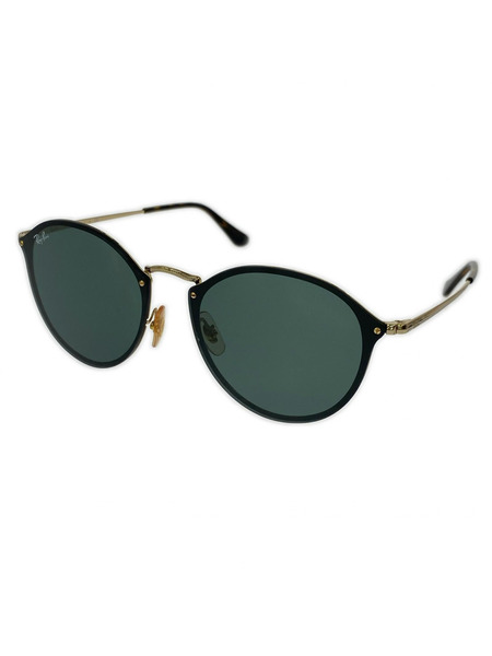 Ray-Ban ソノ他 BLAZE ROUND サングラス 黒/ゴールド RB3574-N