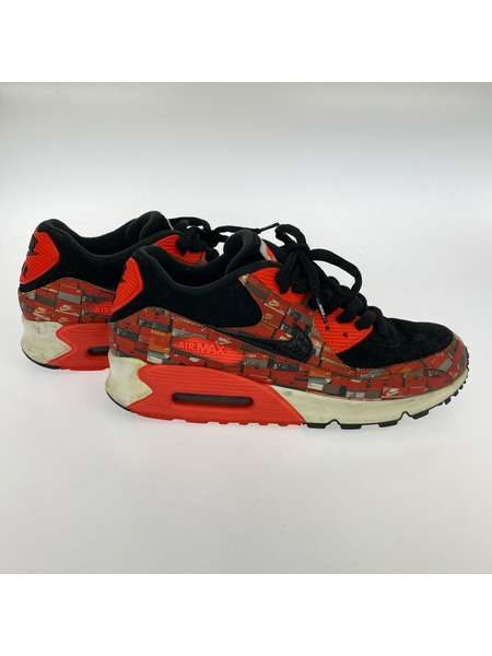 NIKE スニーカー atmos AIRMAX 90 RED WE LOVE NIKE