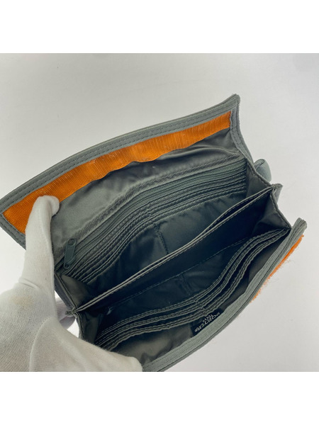 PORTER 長財布 タンカー グレー