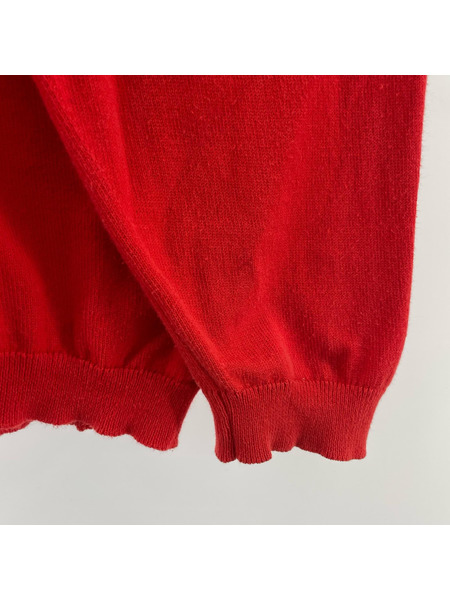 OLD・VINTAGE カーディガン 90s ALAN PAINE コットンカーディガンシャツ RED 54