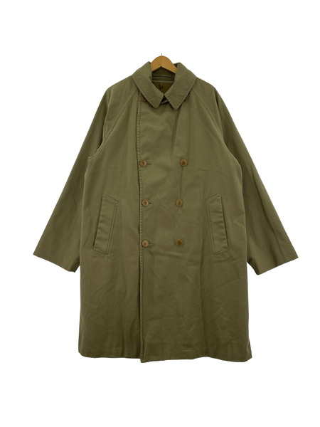 COMOLI テーラードジャケット・ブレザー 20AW コットンギャバトレンチコート 緑