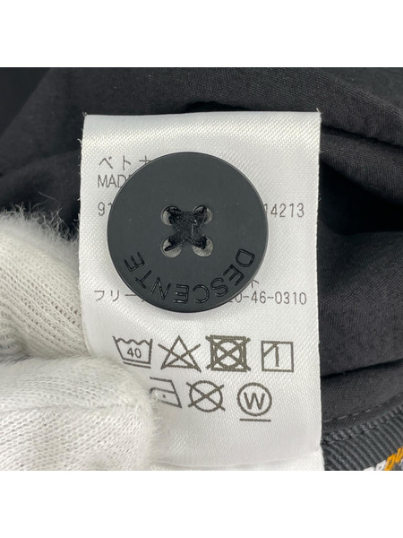 DESCENTE ATHLETIC PTゼロテイラードジャケット DJMTGC22 黒 (XO)