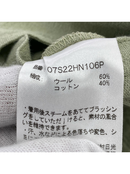 RAKINES Crepe pinhead Field pants 07S22HN106P ライトグリーン (2)