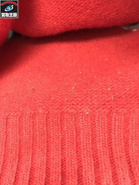 PRADA ファイヤー クルーネックニット 黒赤 (50) 18SS UMA110 S132