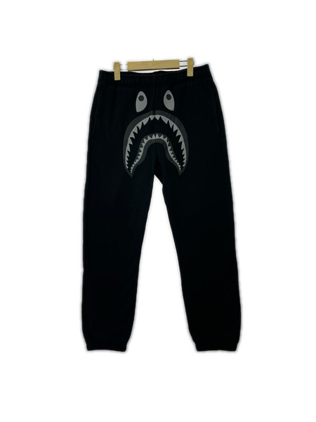 パンツ スウェットパンツ 黒 シャーク M