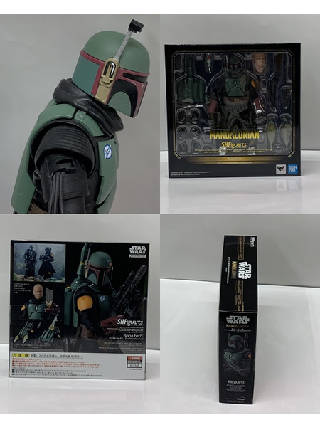 スター・ウォーズ マンダロリアン S.H.Figuarts ボバ・フェット 開封品 STAR WARS: THE MANDALORIAN 