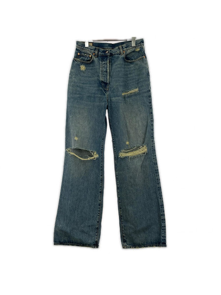 メンズラグ衣料 エコブリーチドリップドオーガニックデニム/638045/W29