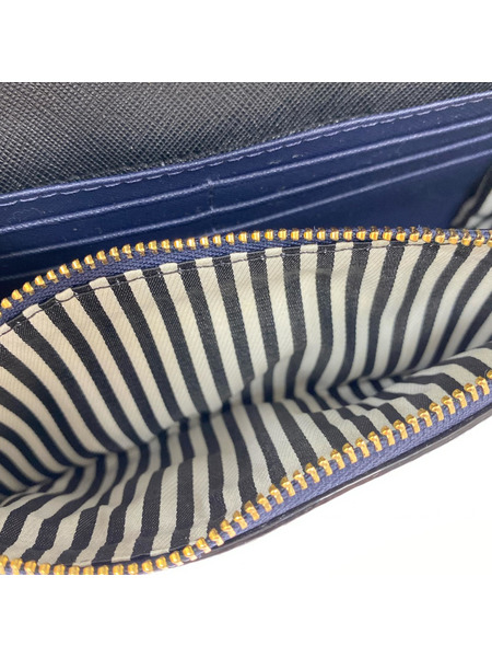 kate spade new york ショルダーバッグ 黒×紺 チェーン