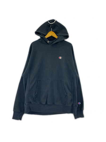 Champion パーカー REVERSE WEAVE 黒(L)